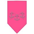 Unconditional Love Anchors Rhinestone Bandana Bright Pink Large UN813501